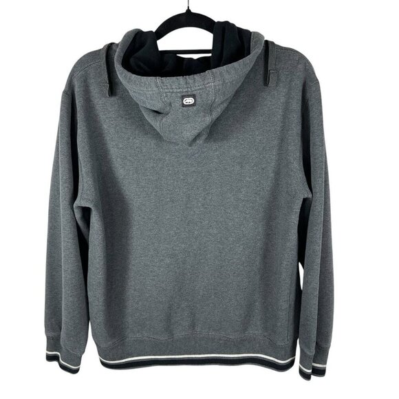 Vintage Ecko Unltd Zip Up Grey Medium Graffiti Skater Y2K Streetwear Jnco Jnyx - Picture 2 of 10